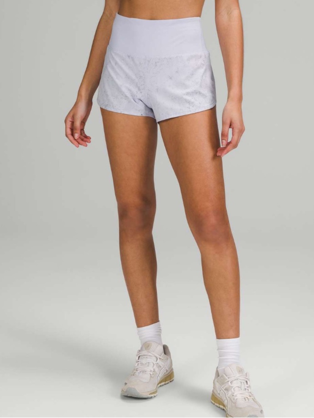 lululemon athletica High-Rise Speed Up Shorts - Pastel Blue